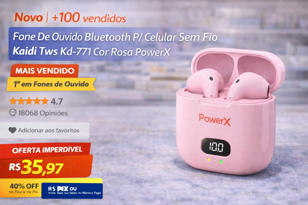 Fone De Ouvido Bluetooth