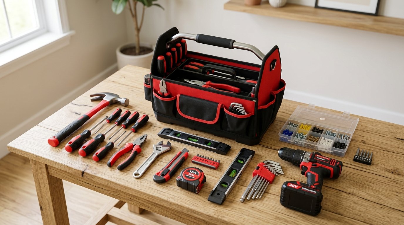 Kit de Ferramentas 46 Peças: Que Precisa em Casa 7 Kit de Ferramentas 46 Peças