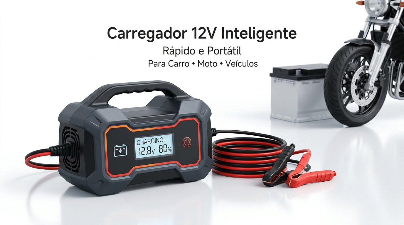 Carregador Inteligente de Bateria 12V: O Mais Vendido 6 Carregador Inteligente de Bateria 12V: O Mais Vendido