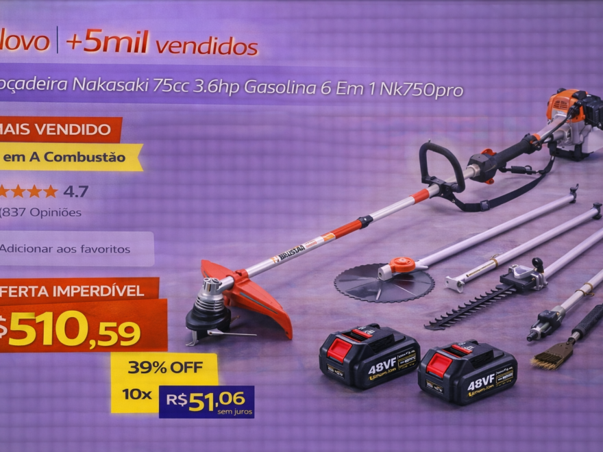 Ferramentas de jardinagem em promoção