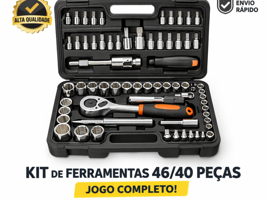 Kit de ferramentas completo 46_40 peças