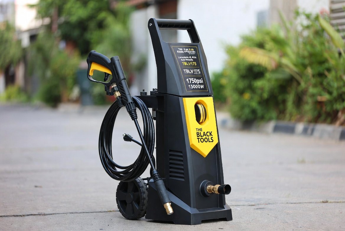 Lavadora de Alta Pressão The Black Tools Confiável para Limpezas Impecáveis