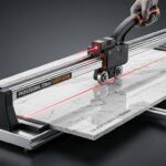 Kit Riscador de Piso Porcelanato 120cm com Guia Laser