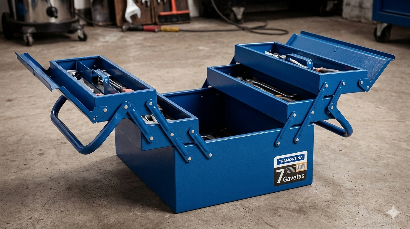 Descubra Por Que a Caixa de Ferramentas Sanfonada Tramontina