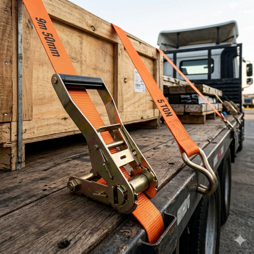 Kit Catraca e Cinta 9m 50mm Está Simplificando a Vida de Mais de 50 Mil Caminhoneiros