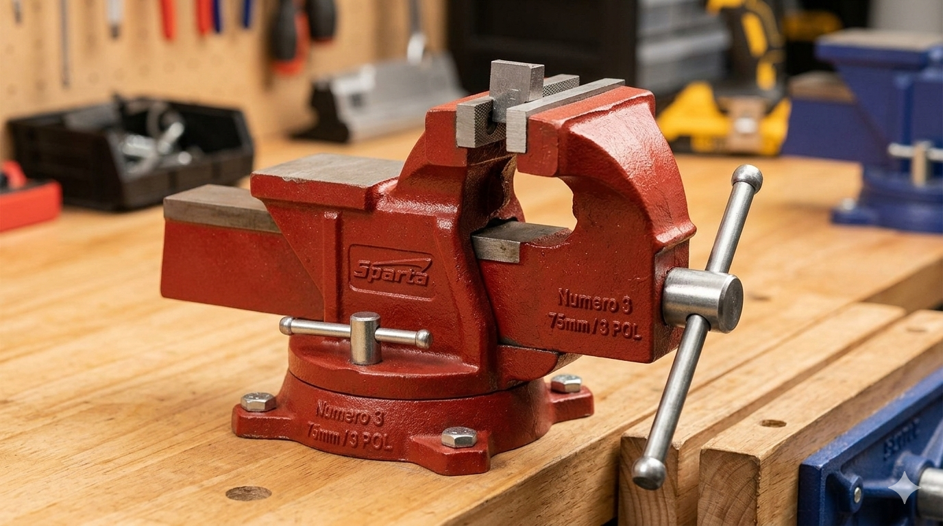 Morsa de Bancada 75mm Sparta: A Ferramenta Essencial