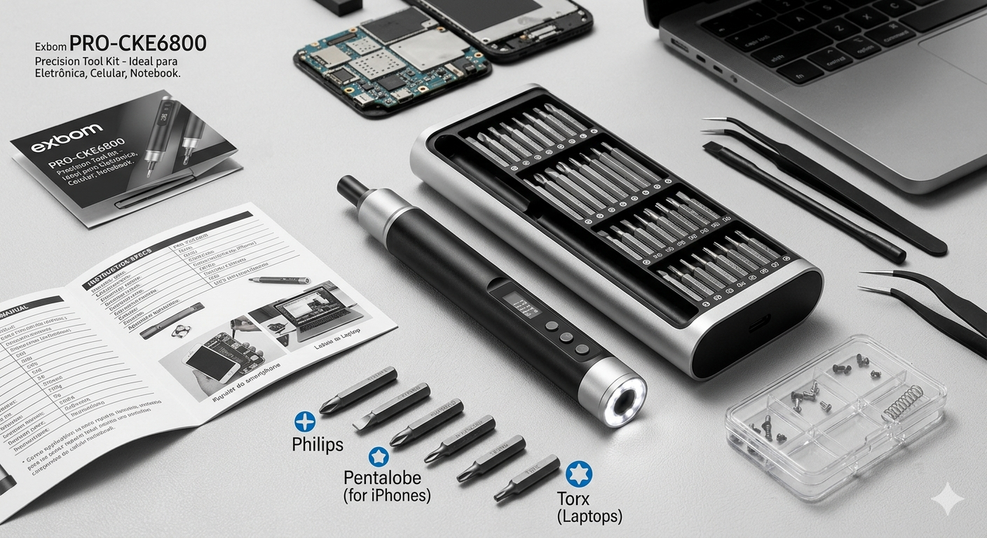 Mini Parafusadeira de Precisão Descubra a Ferramenta Portátil