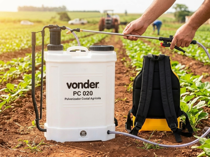 Pulverizador Costal Agrícola 20 Litros Vonder: O Equipamento Essencial 4 Gemini Generated Image hvhqnchvhqnchvhq