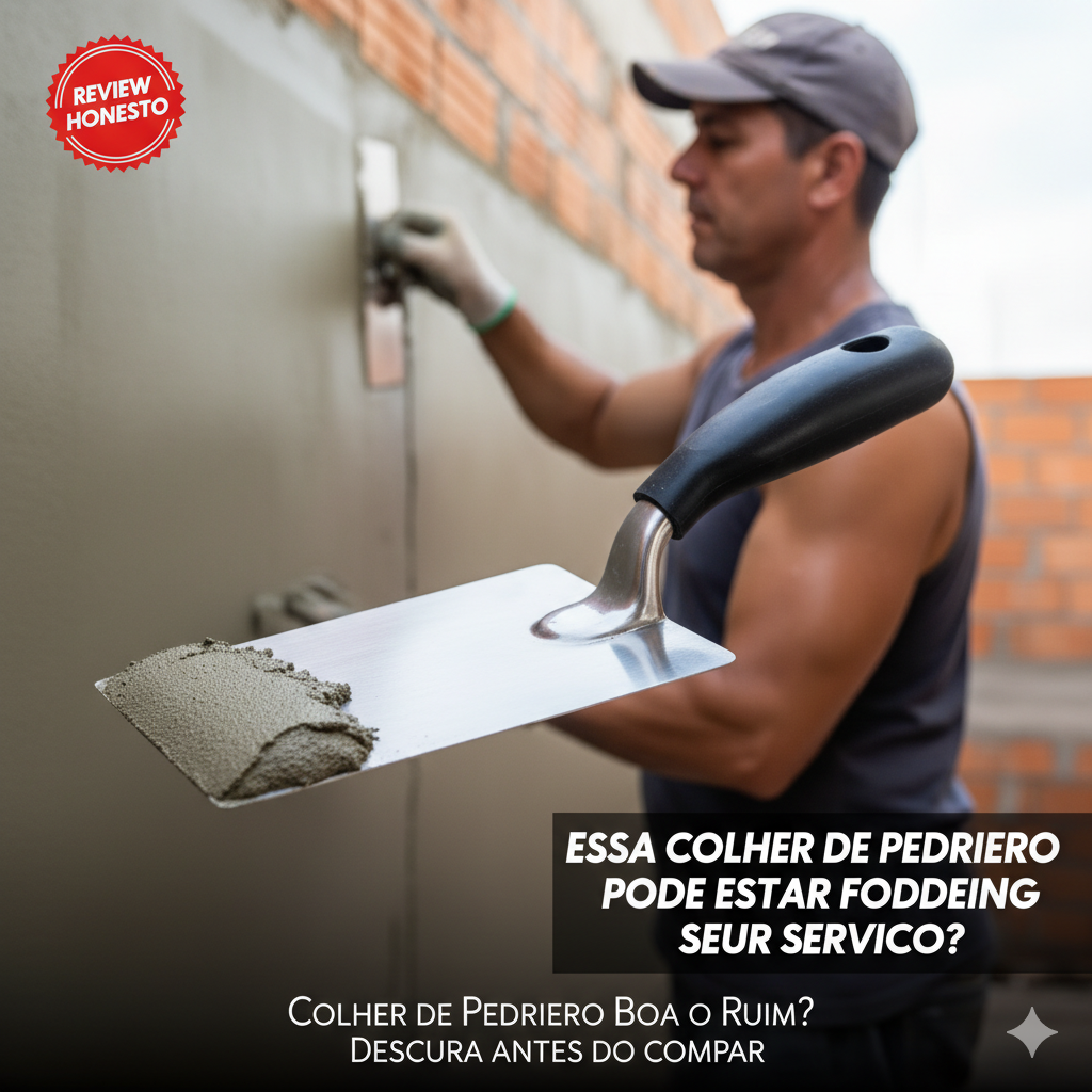 Colher de Pedreiro Boa ou Ruim? Essa Pode Estar Fodendo Seu Serviço