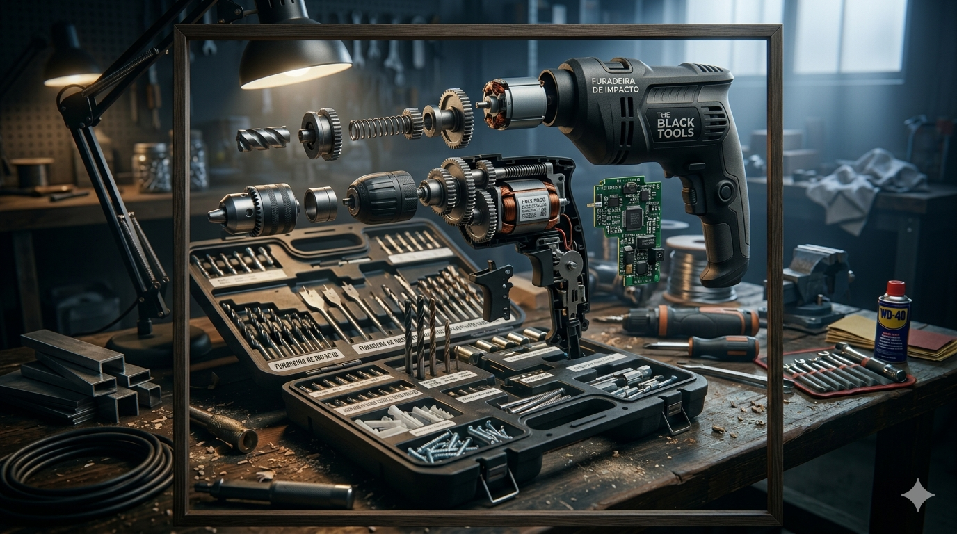 Testei a Furadeira De Impacto: Veja se ela aguenta trabalho pesado