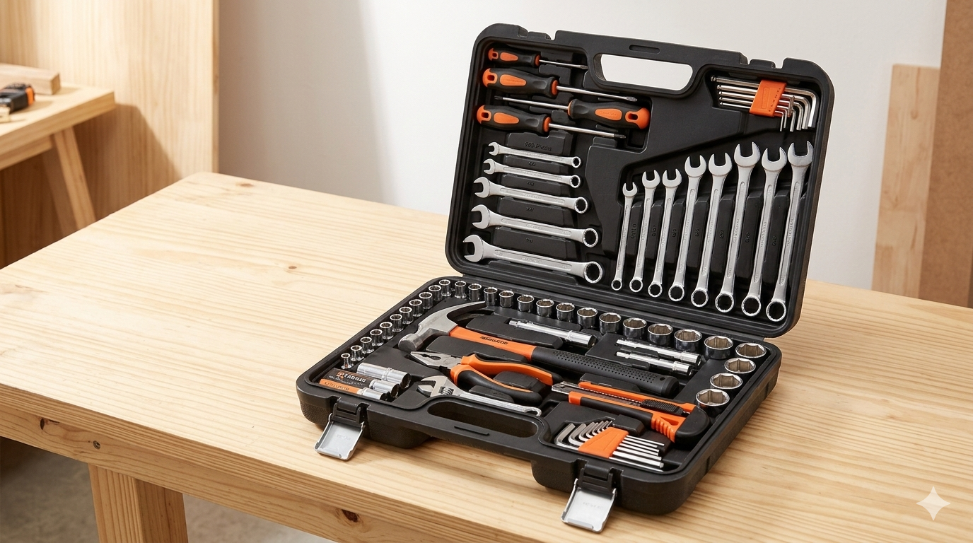 Review Kit de Ferramentas 129 Peças – Vale a Pena em 2026?