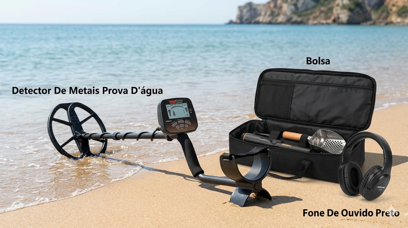 Descubra o Detector de Metais à Prova d’Água que Está Revolucionando a Busca por Tesouros