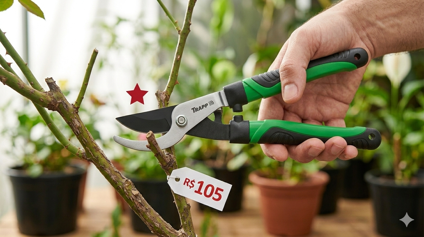 Tesoura de Poda Trapp TS-3144 By Pass 20,5cm, Vale a Pena Comprar em 2026?