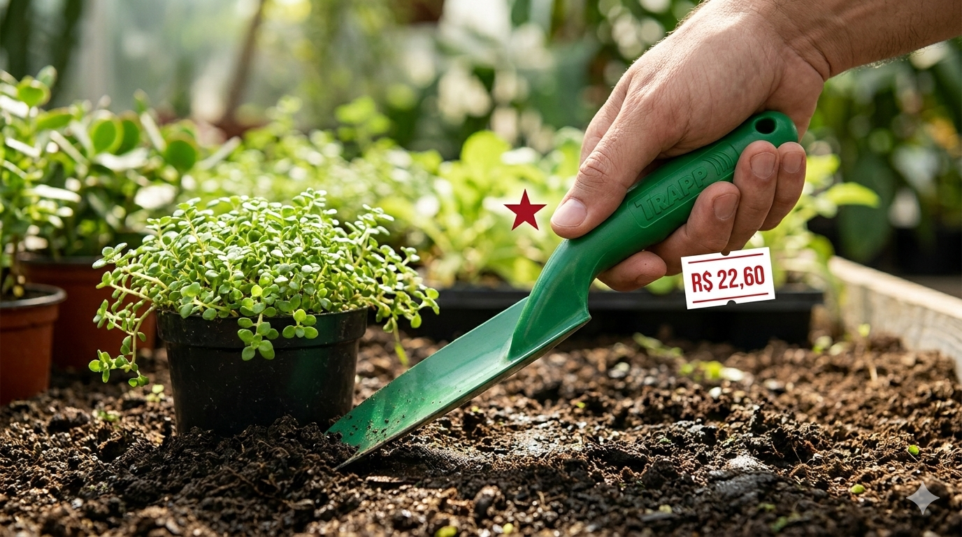 Pá Transplantadora Estreita: Durável e Precisa que Todo Jardinheiro Precisa