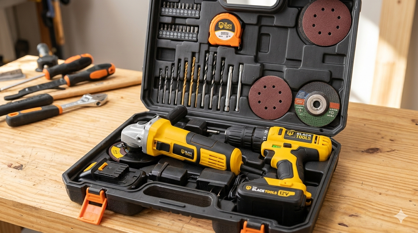 Kit Furadeira Parafusadeira + Esmerilhadeira Lixadeira Maleta: Vale a Pena Comprar em 2026?
