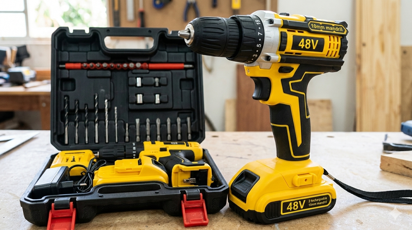 Furadeira Parafusadeira 48V Vale a Pena Comprar em 2026?