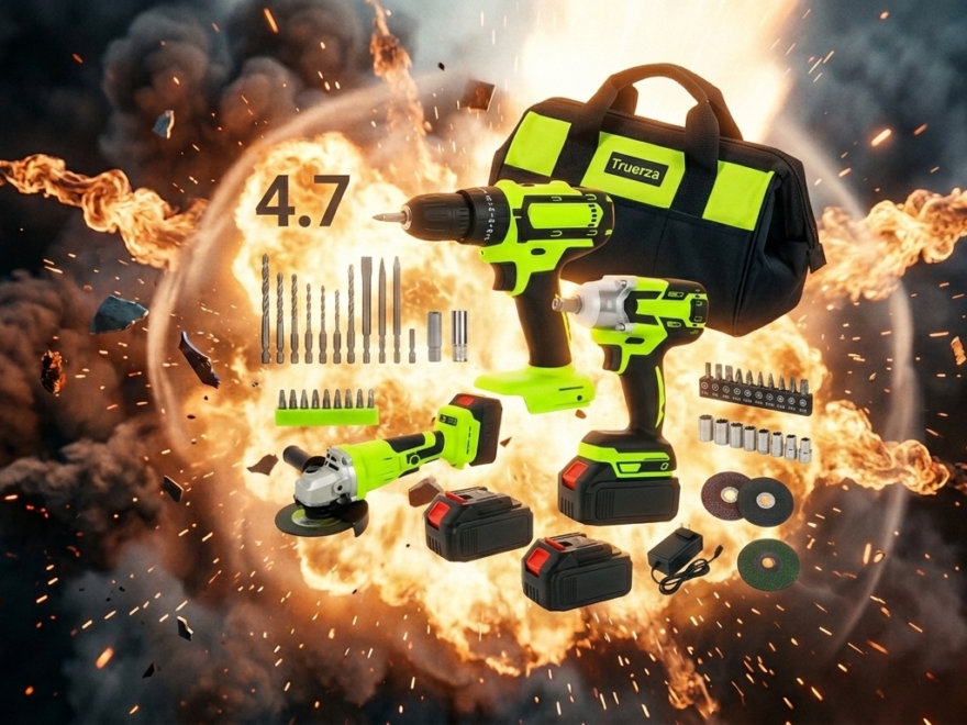 Review Completo: Kit Truerza Parafusadeira Furadeira de Impacto