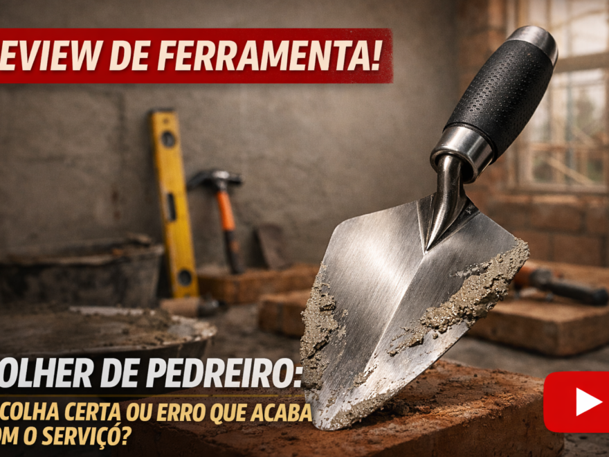 Colher de Pedreiro Pode Acaba Seu Trabalho