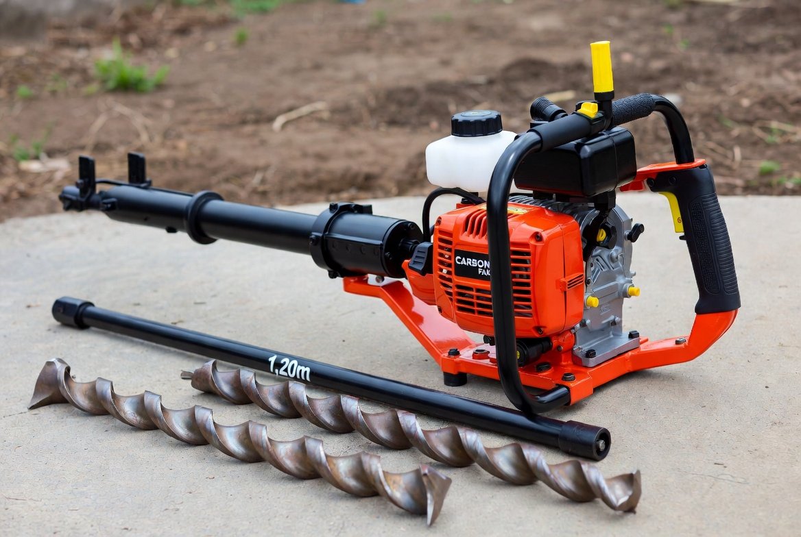 Review Completo: Perfurador de Solo a Gasolina Fak