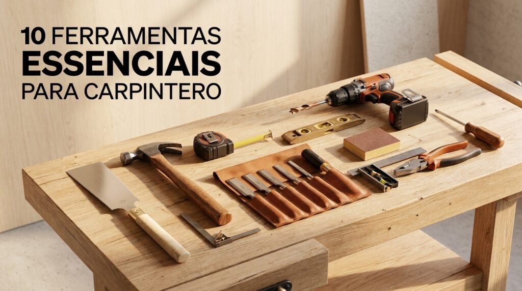 10 Ferramentas Essenciais pra Carpinteiro