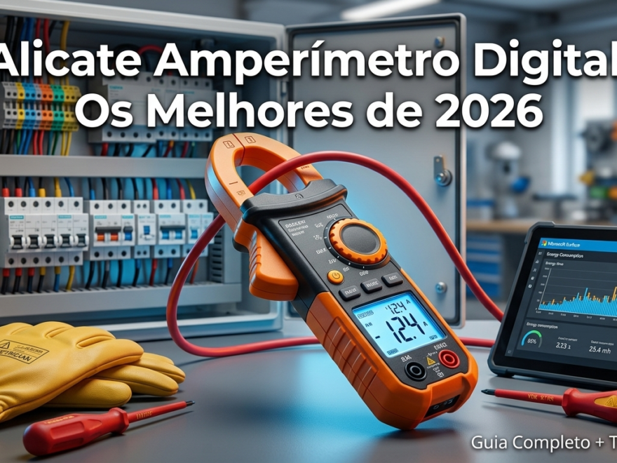 Alicate Amperímetro Digital: Testamos os Melhores 2026