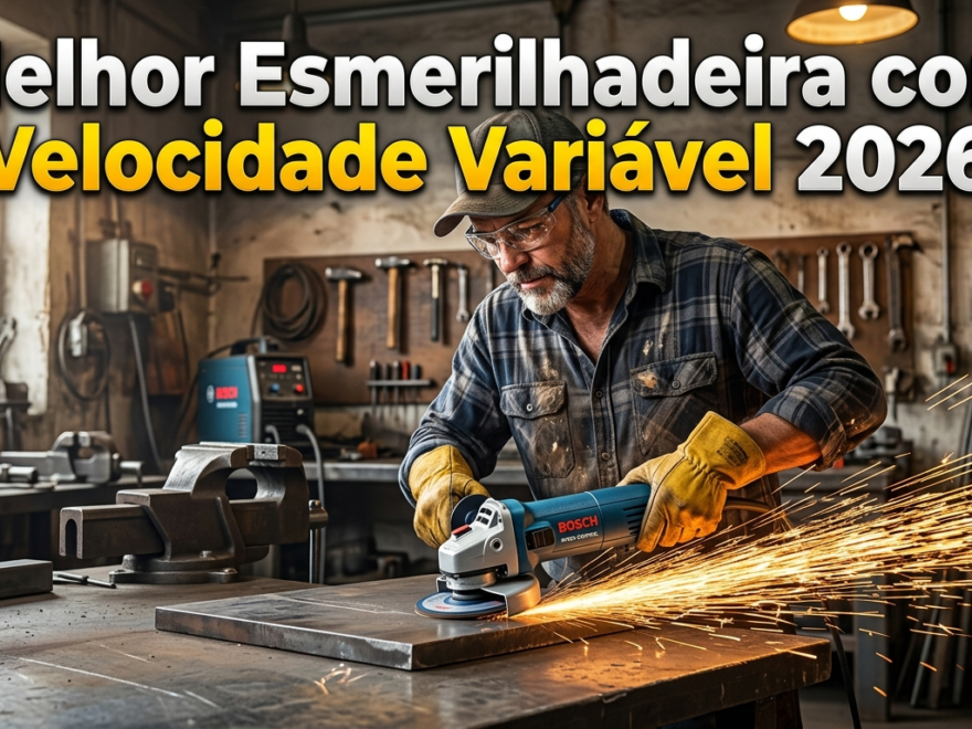 Qual a Melhor Esmerilhadeira com Variável de Velocidade 2026?