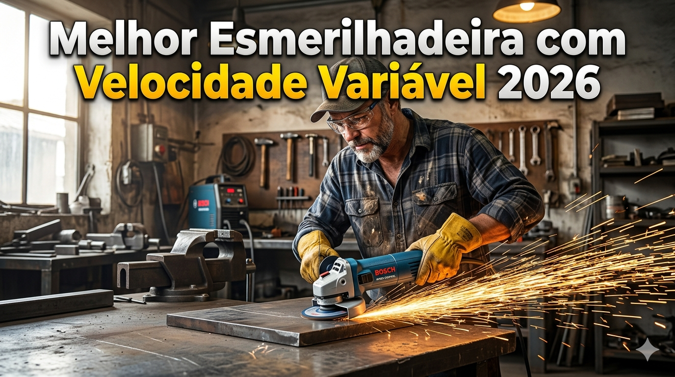 Melhor Esmerilhadeira com Variável de Velocidade 2026?