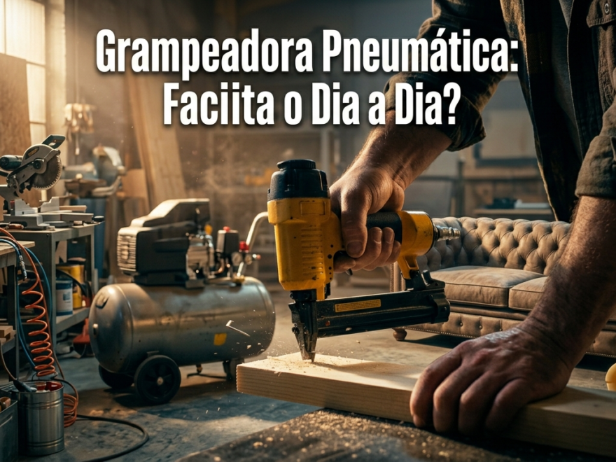 Review Completa da Grampeadora Pneumática 2026: Facilita o Dia a Dia?