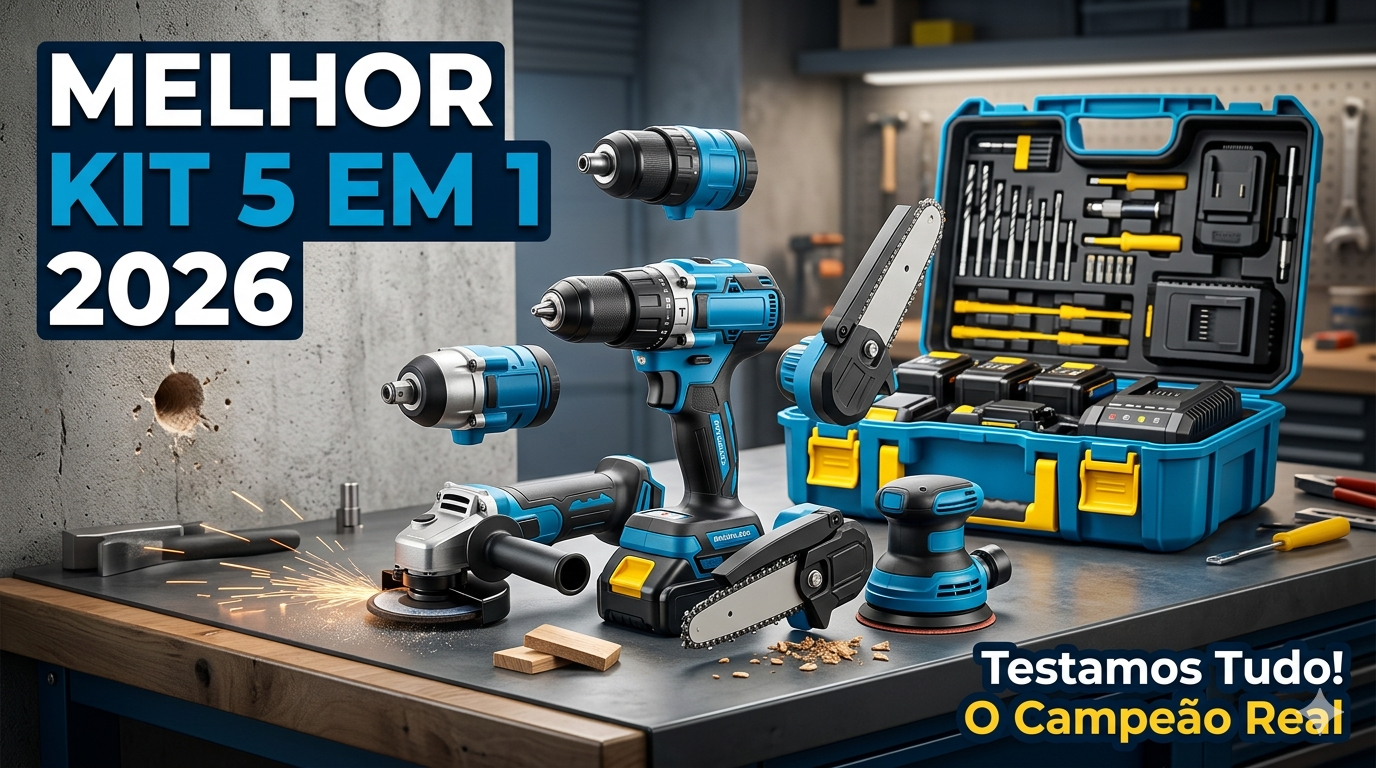 Melhor Kit de Ferramentas 5 em 1 : Testamos Tudo