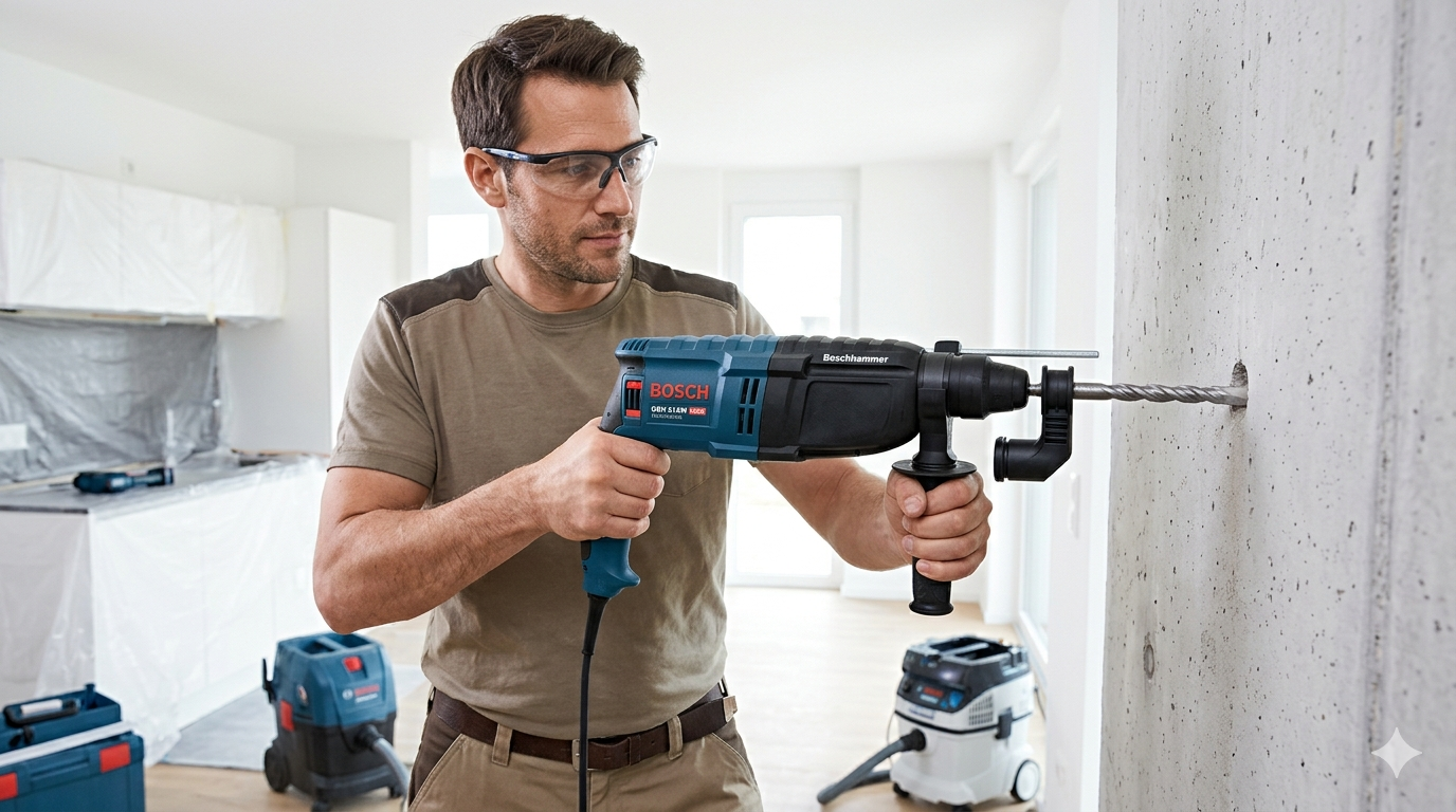 Dicas para Usar Martelete sem Danificar a Parede