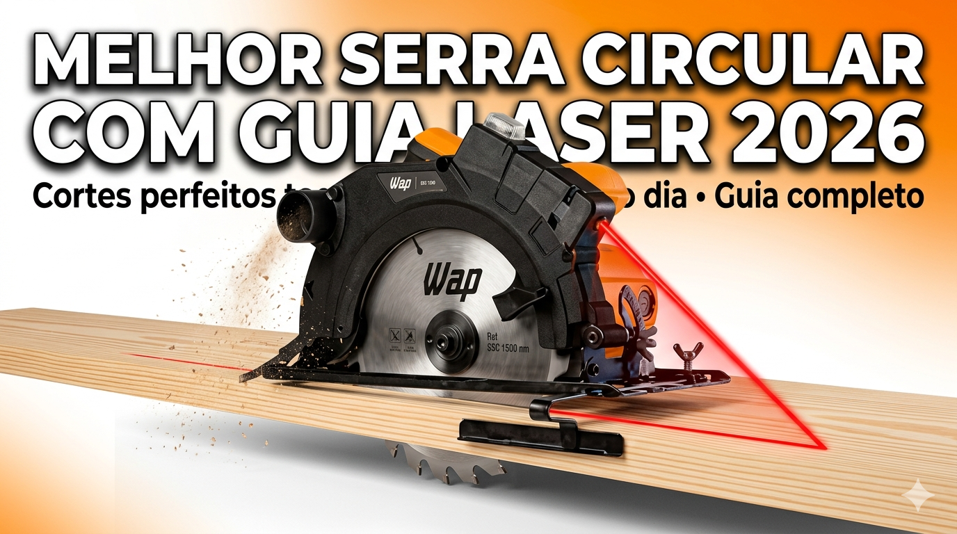 Qual a Melhor Serra Circular com Guia Laser 2026?