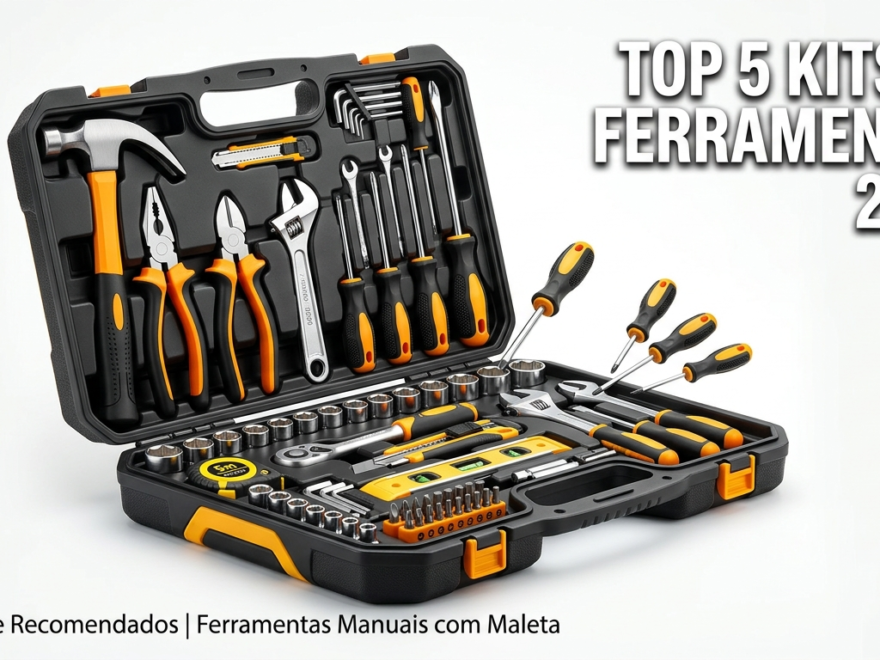 Top 5 Kits de Ferramentas com Maleta 2026 Testados