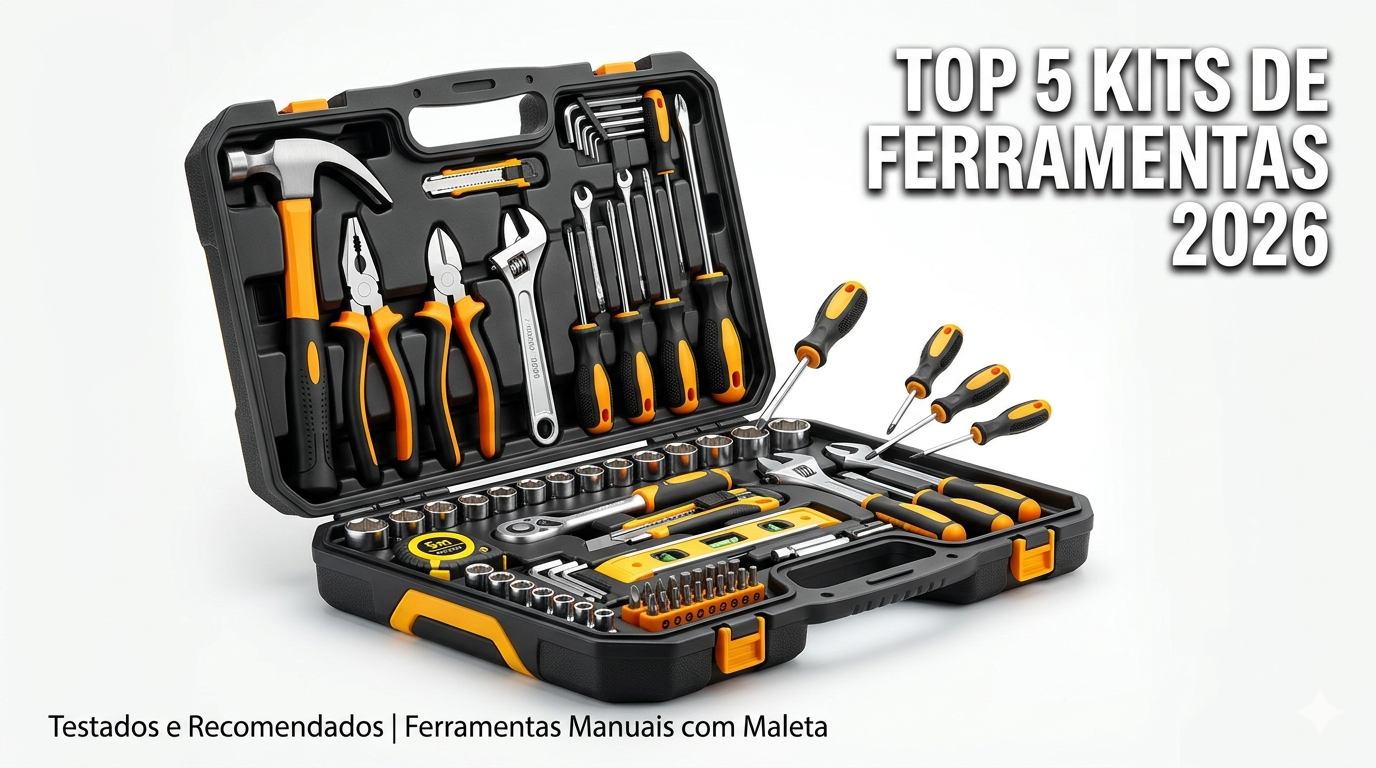 Top 5 Kits de Ferramentas com Maleta 2026 Testados