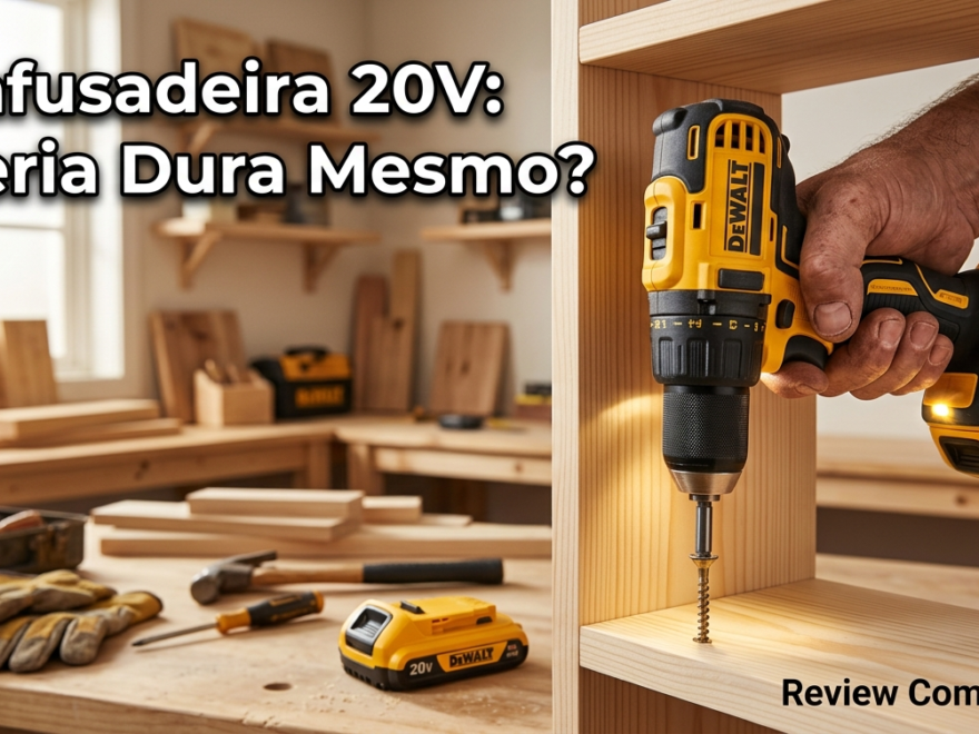 Review da Parafusadeira Sem Fio 20V 2026: Bateria Dura Mesmo?