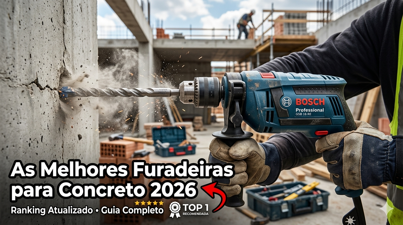 As Melhores Furadeiras para Concreto 2026