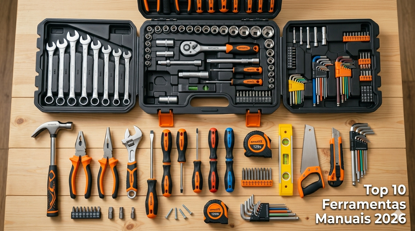 Top 10 Ferramentas Manuais Essenciais para 2026