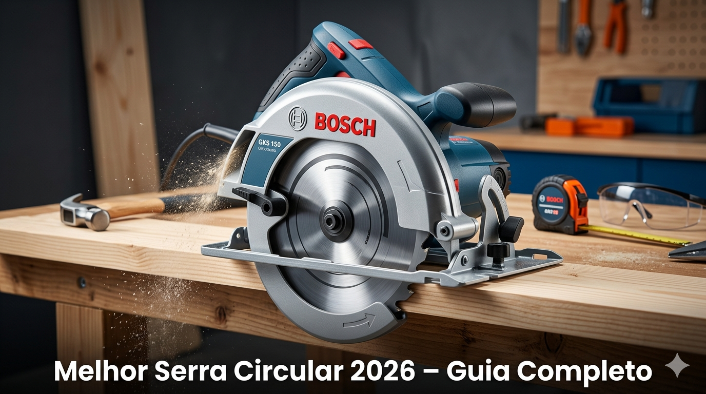 Qual a Melhor Serra Circular 2026? Comparação Completa