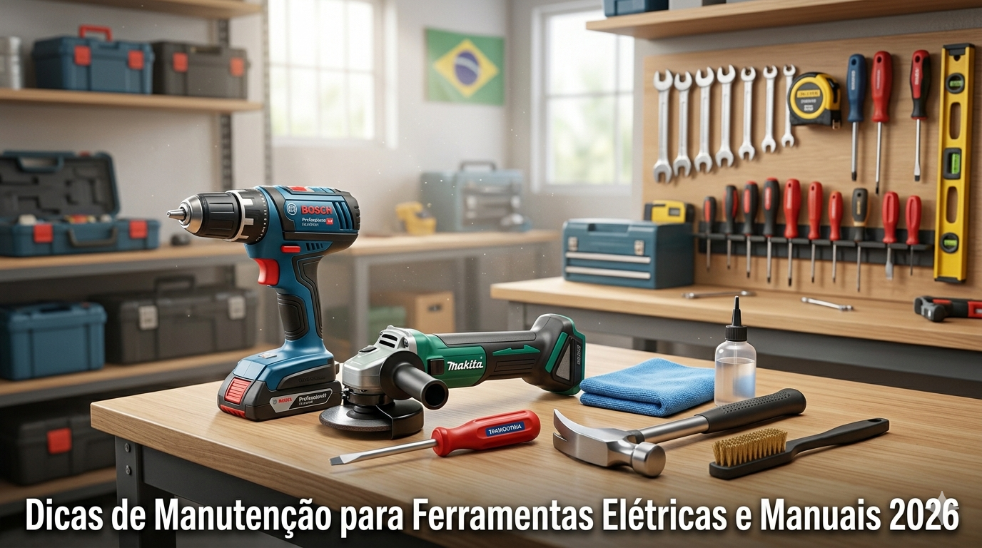 Dicas de Manutenção para Ferramentas Elétricas 2026