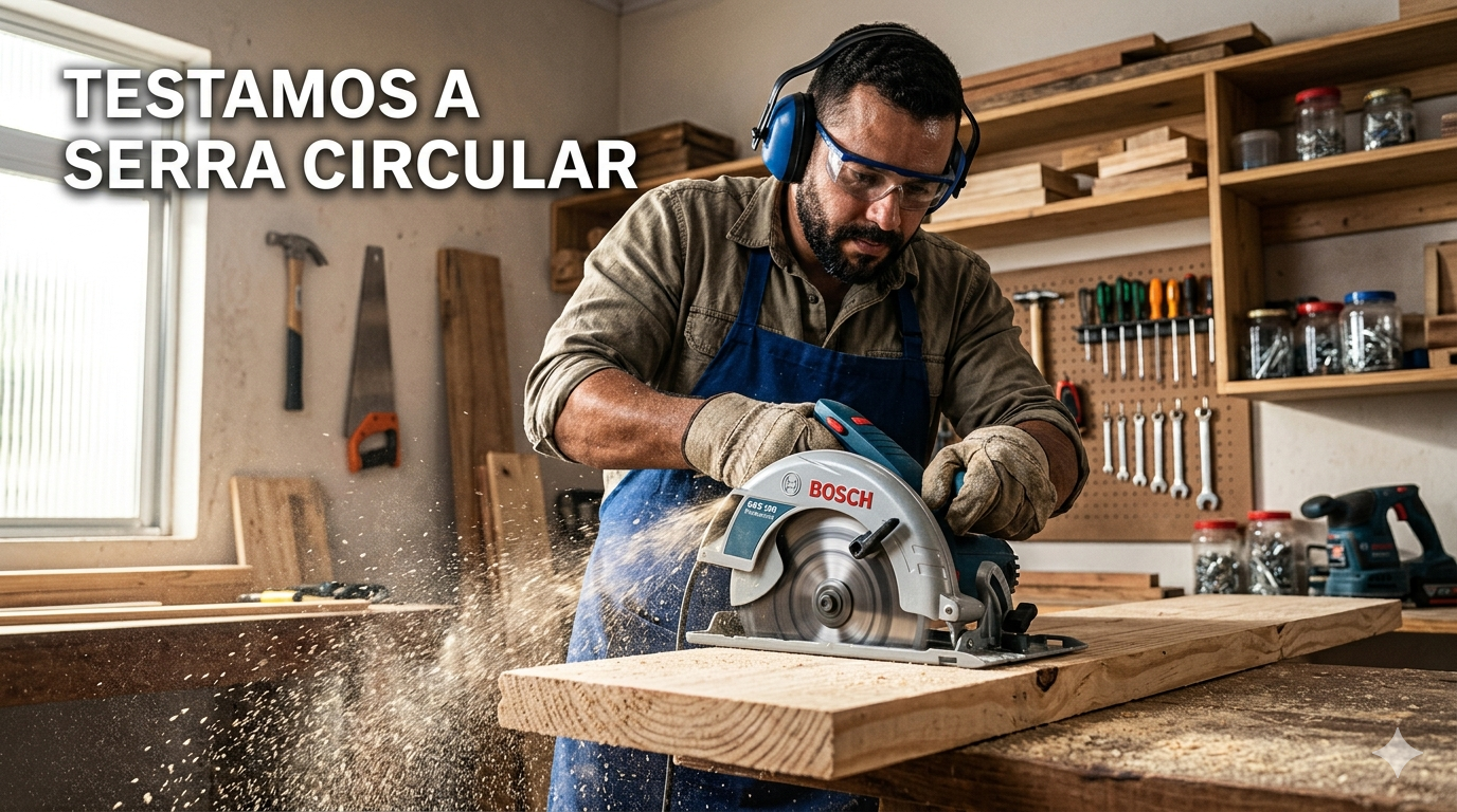 Testamos a Serra Circular: Corte Perfeito ou Desastre?