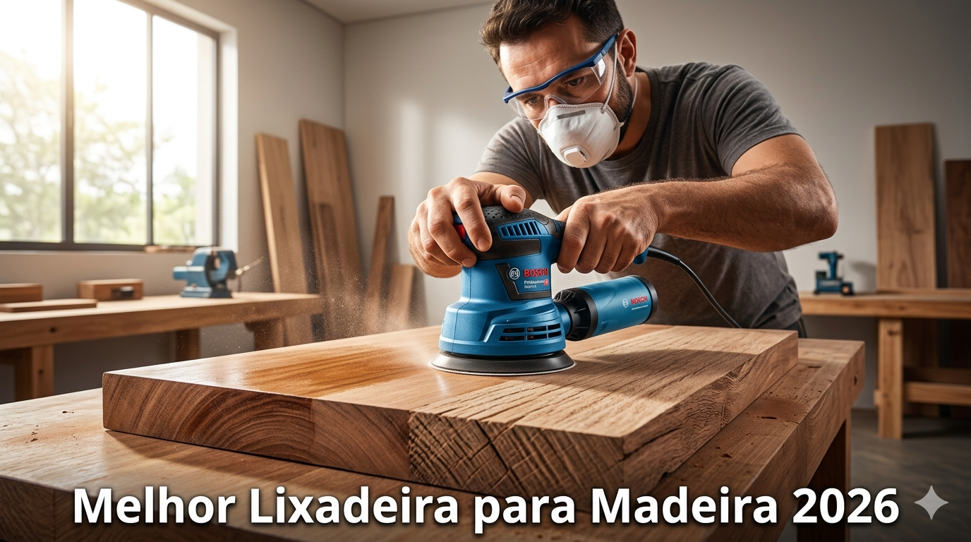 Qual a Melhor Lixadeira para Madeira 2026?