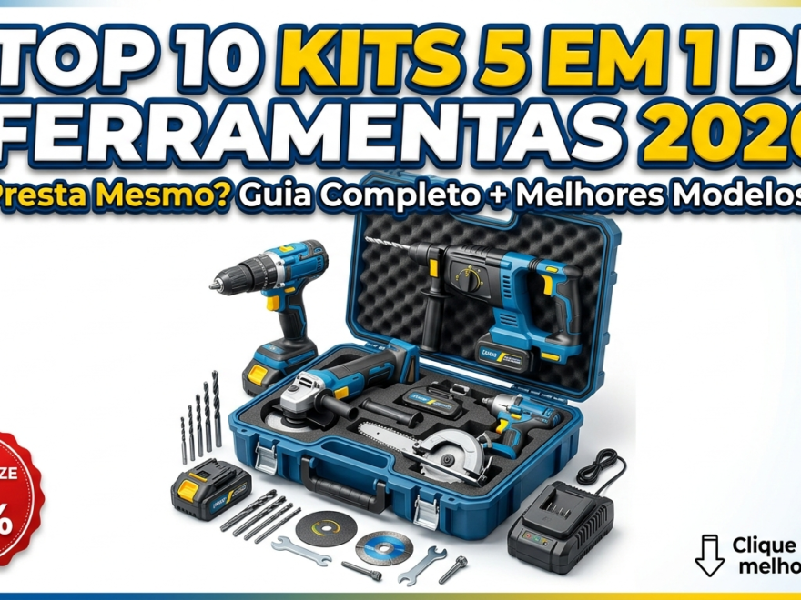 Top 10 Kits 5 em 1 de Ferramentas: Presta Mesmo? 14 Top 10 Kits 5 em 1 de Ferramentas 2026: Presta Mesmo?