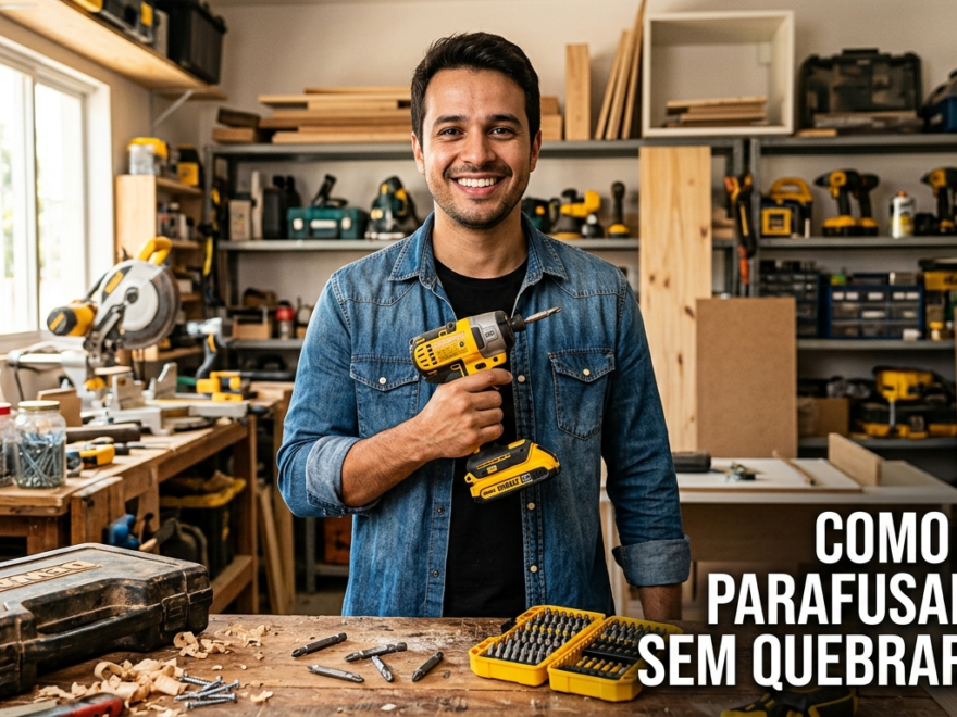 Como Usar Parafusadeira sem Quebrar Bits – Dicas Testadas
