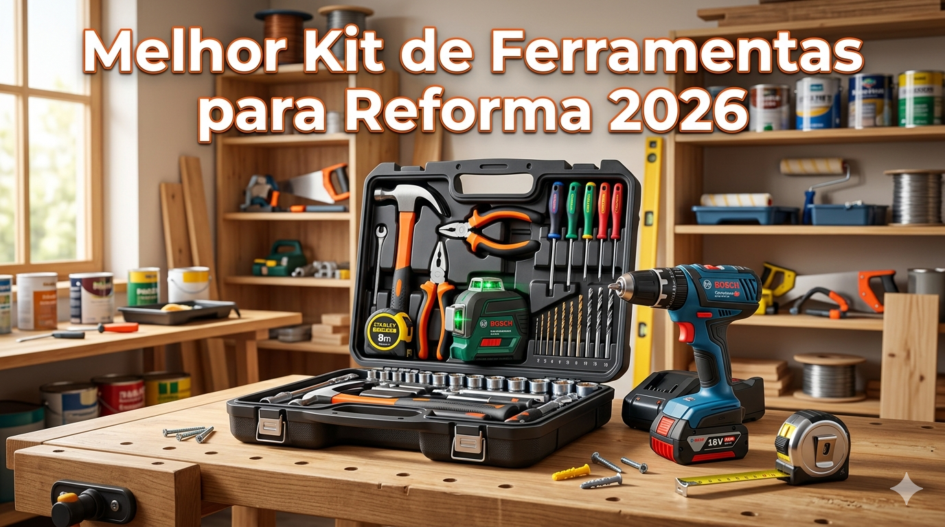 Kit de Ferramentas para Reforma Completa 2026