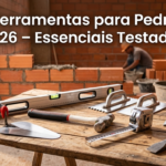 Kit Ferramentas para Pedreiro: Testamos os Essenciais 2026 8 magem realista e profissional em estilo fotográfico para blog de construção, com alta resolução e iluminação natural de obra.