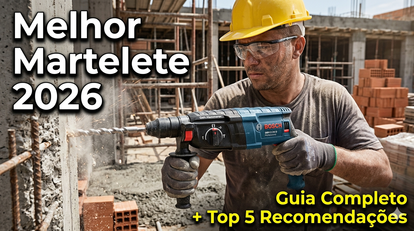 Qual a Melhor Martelete para Construção 2026?