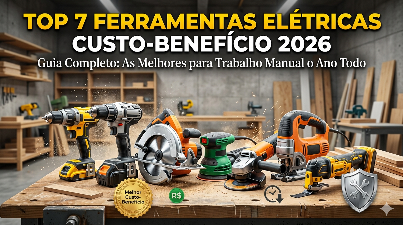 Top 7 Ferramentas Elétricas Custo-Benefício