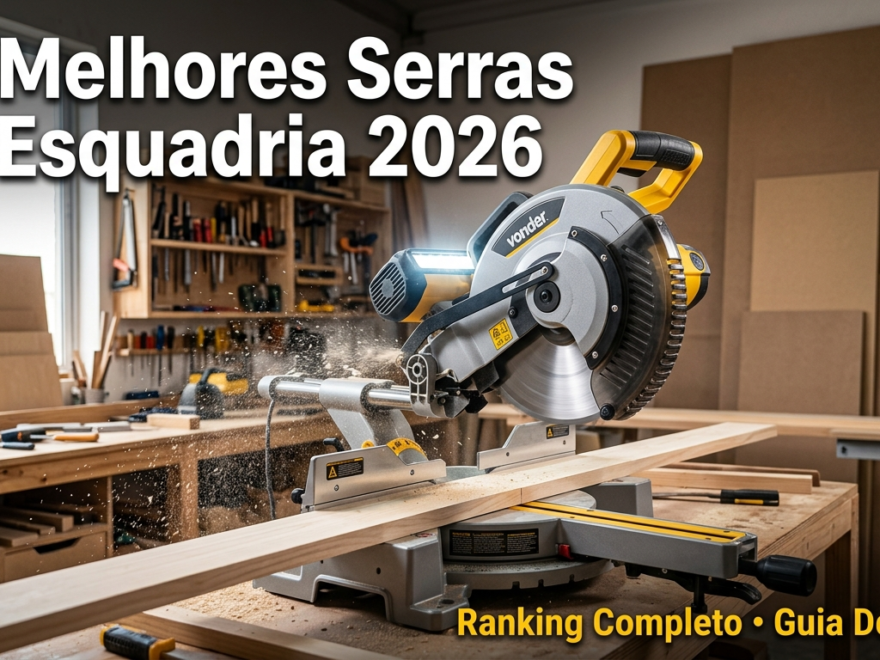 As Melhores Serras de Esquadria 2026: Ranking Completo