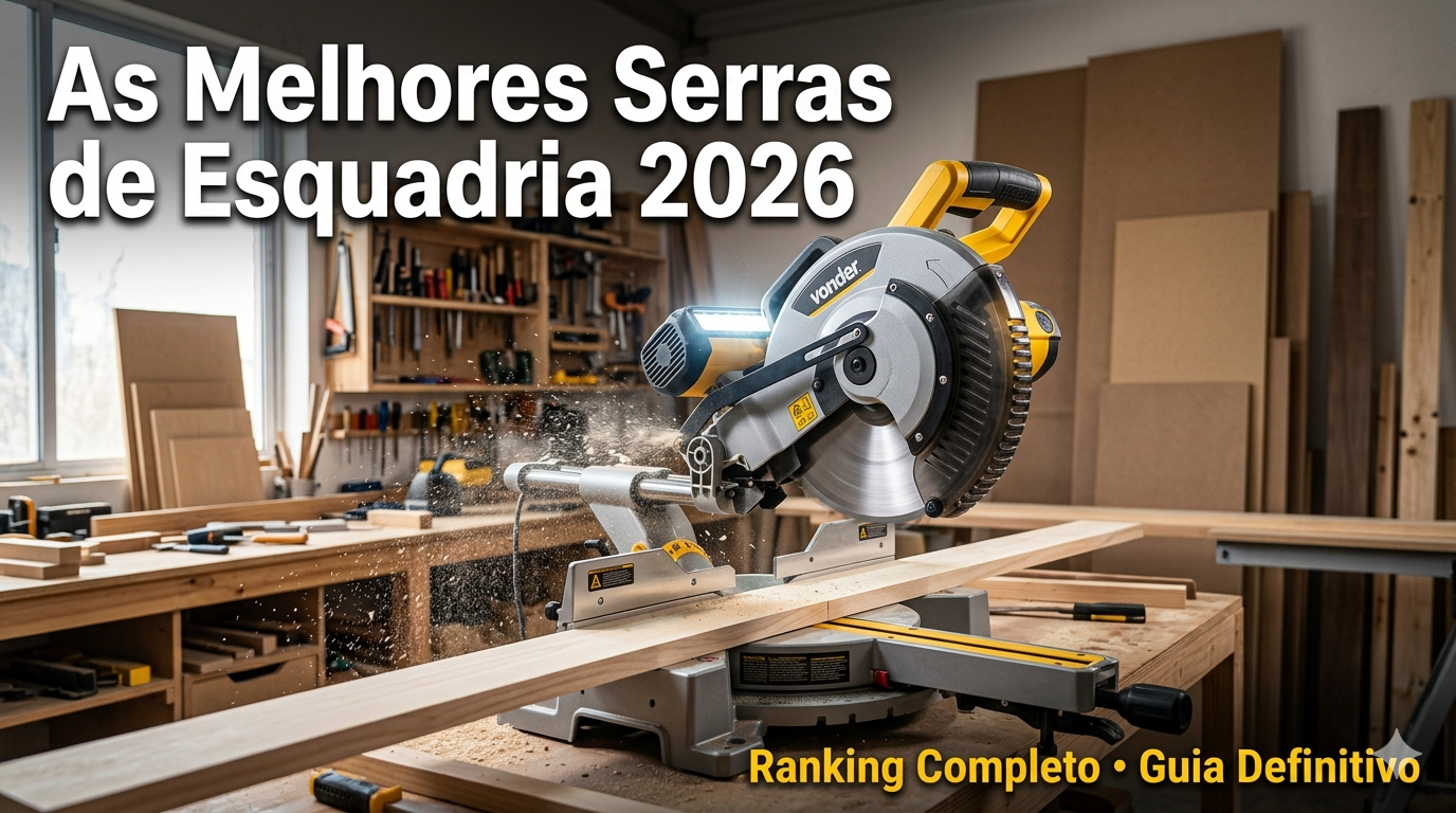 As Melhores Serras de Esquadria 2026: Ranking Completo