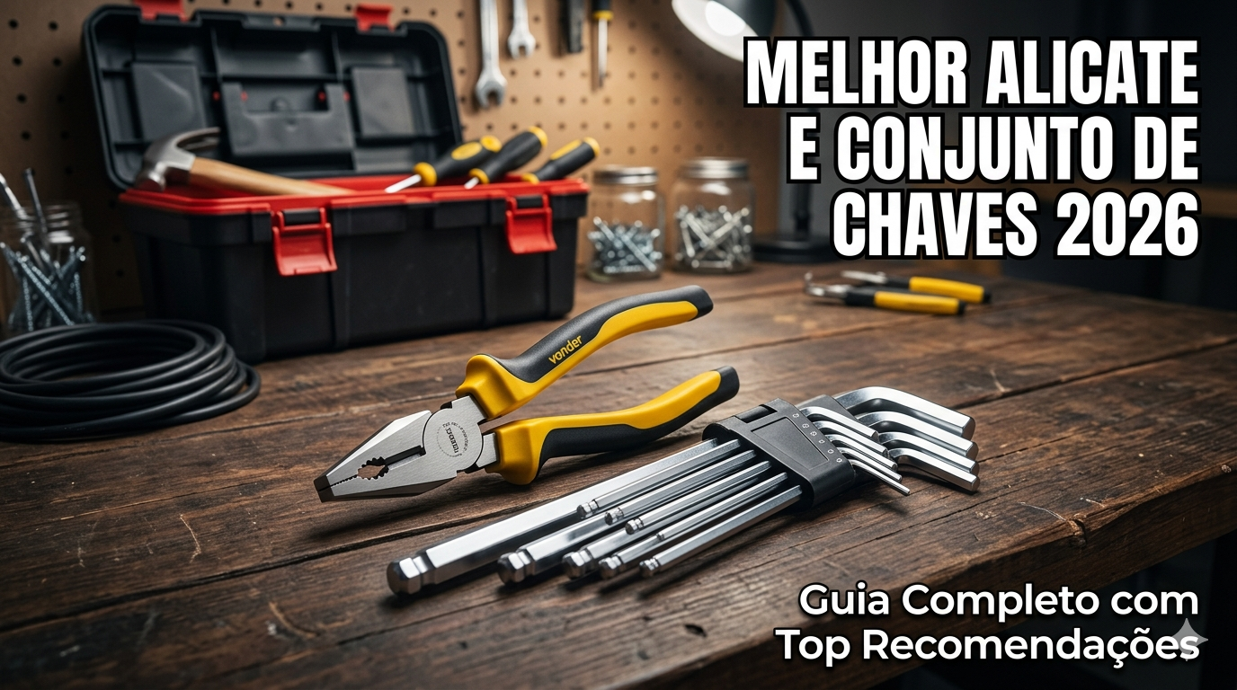 Qual a Melhor Alicate e Conjunto de Chaves 2026?