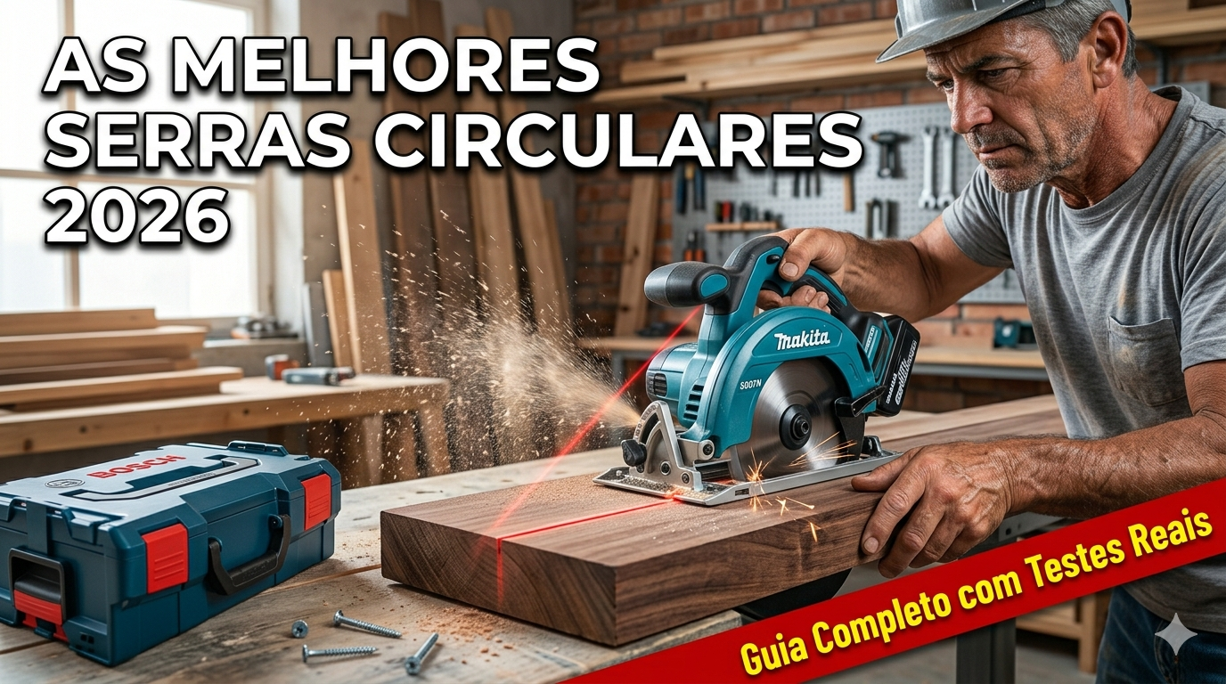As Melhores Serras Circulares 2026: Guia Completo com Testes